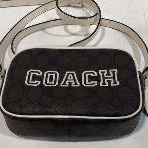 Women’s Coach Mini Jamie Camera Crossbody Bag Brown